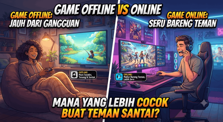 game offline vs online
