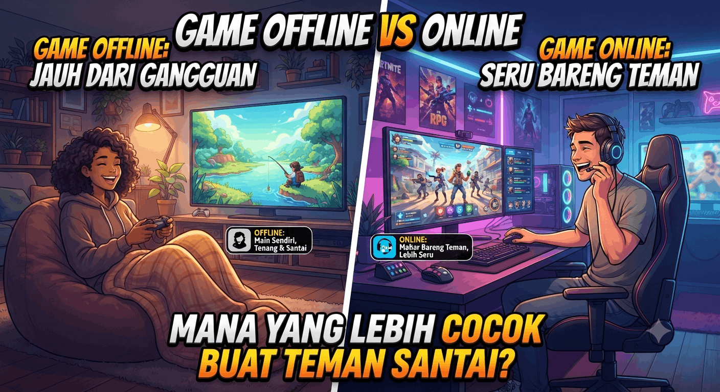 game offline vs online