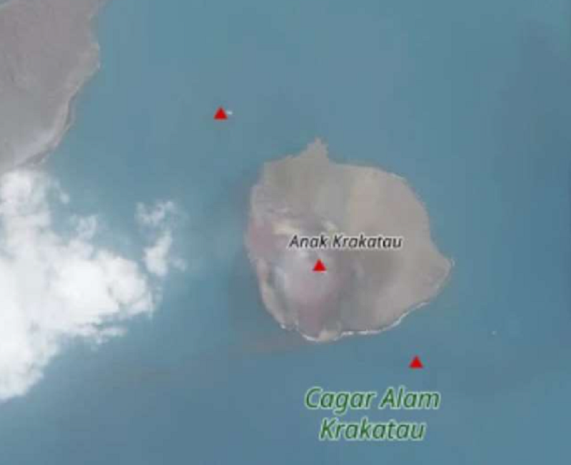 Fenomena Dua Pulau Baru Terbentuk di Sekitar Gunung Anak Krakatau, Ini Kajian Lengkap Badan Geologi