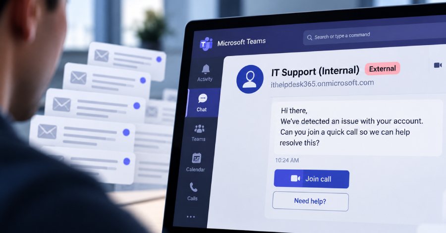 Awas Penipuan Berkedok Dukungan IT di Microsoft Teams: Pelaku Sebar Malware dan Ransomware