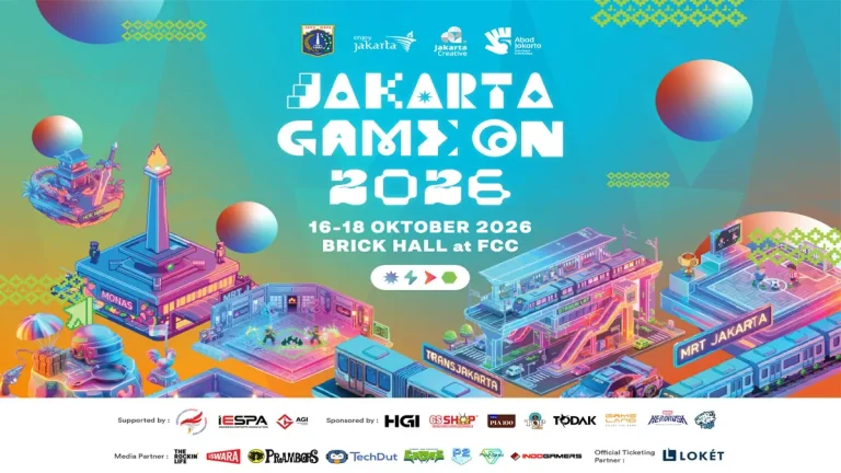 Jakarta Game On 2026: Kolaborasi Kompetisi, Komunitas, dan Industri Kreatif Tanpa Biaya Masuk