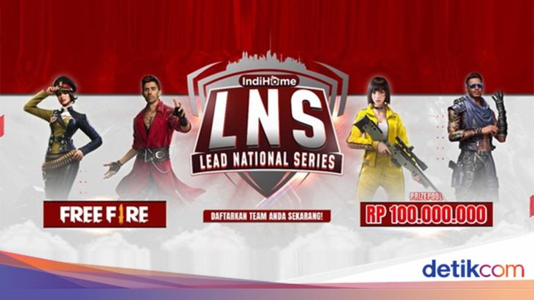 Turnamen E-Sports IndiHome LNS Free Fire Siapkan Hadiah Rp 100 Juta